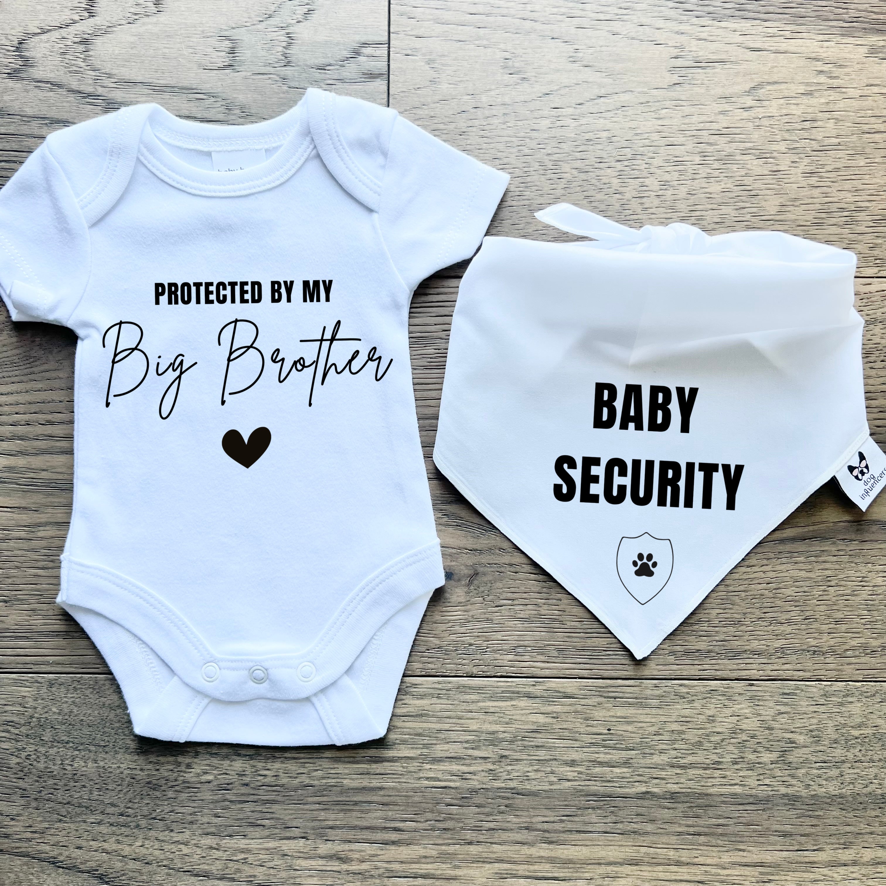 Big brother announcement store onesie