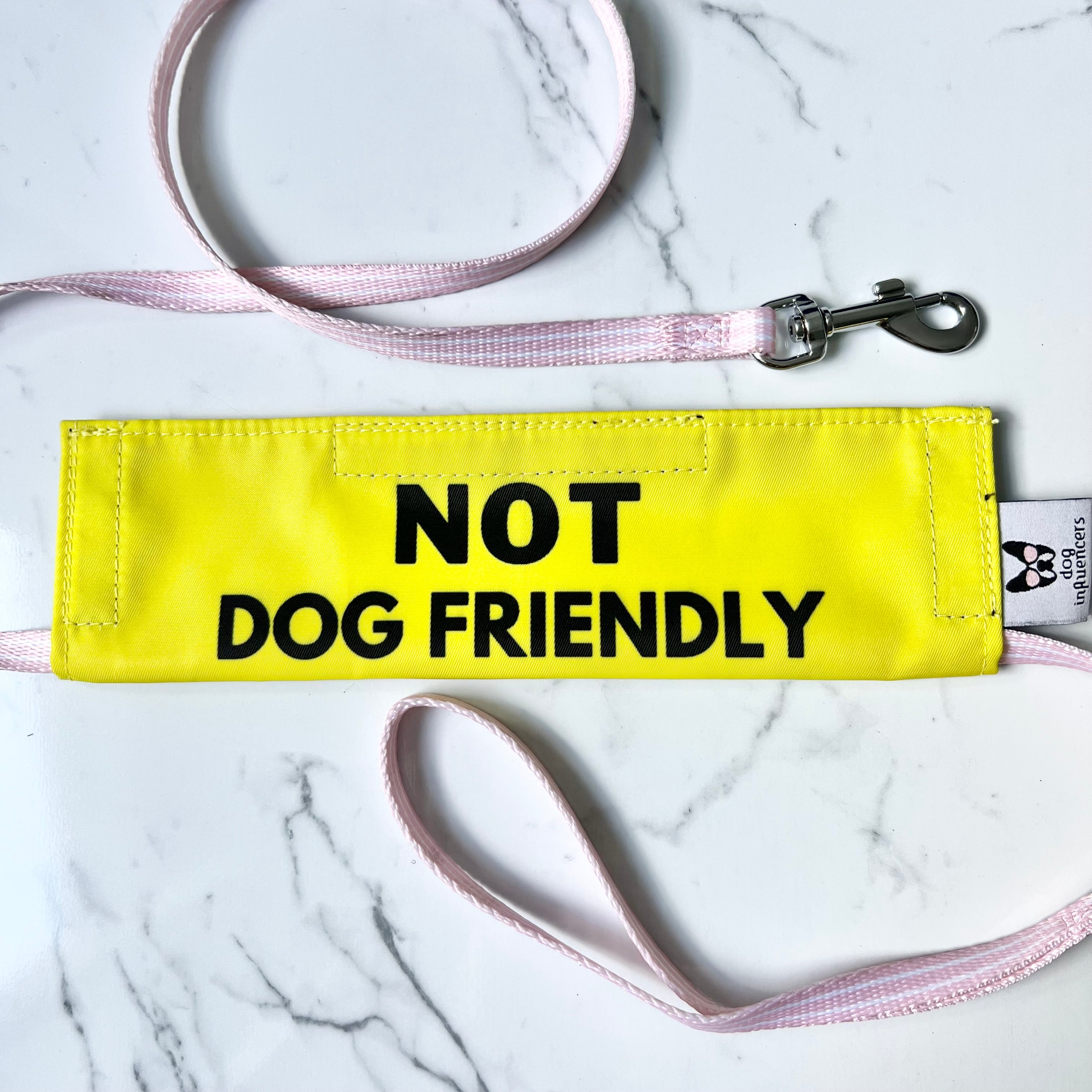 Nervous dog lead slip cover best sale